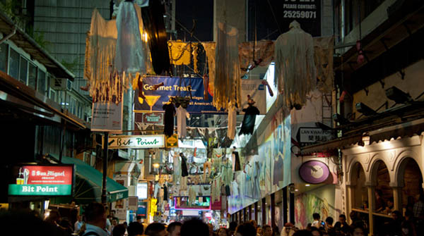 Hong Kong Famous Bar Street - Lan Kwai Fong